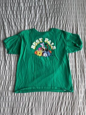 Disney Youth Green "Best Pals" Pooh and Friends Tee (XL)